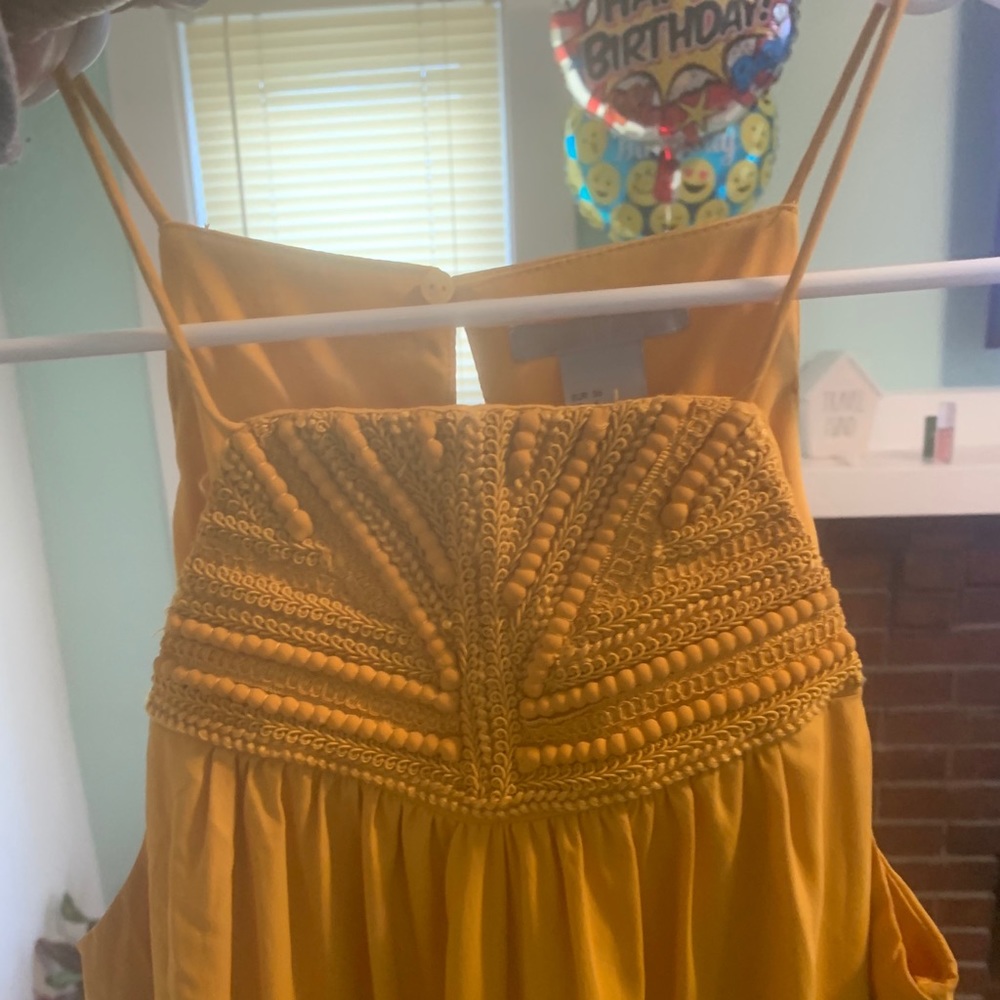 Mustard Dress